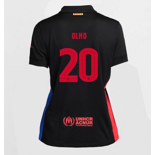 Dres Barcelona Dani Olmo #20 Gostujuci za Žensko 2024-25 Kratak Rukav